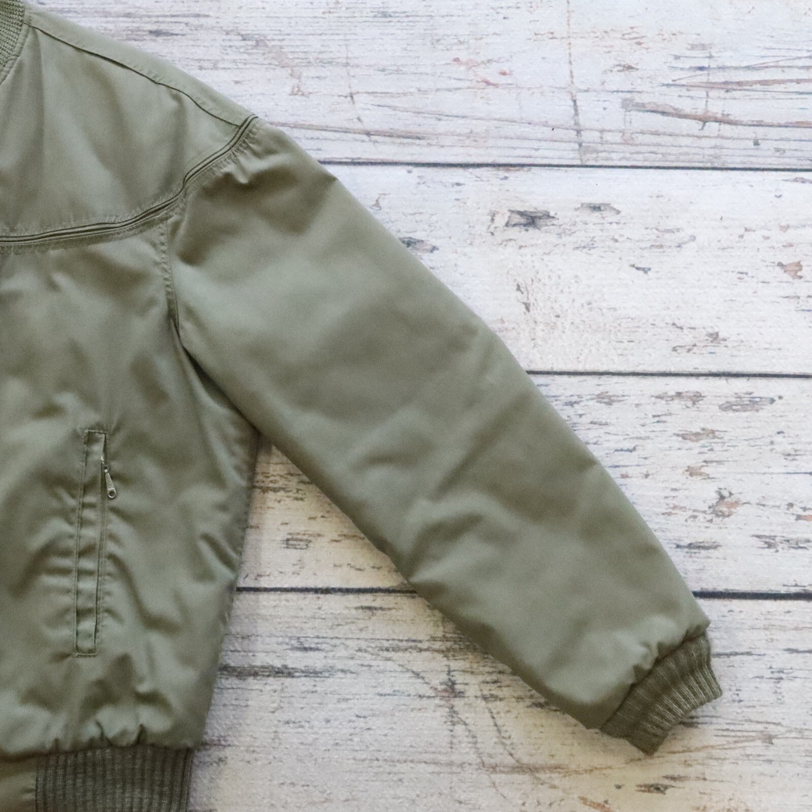 Vintage Derby San Francisco Quilted Lined Jacket Green Rare