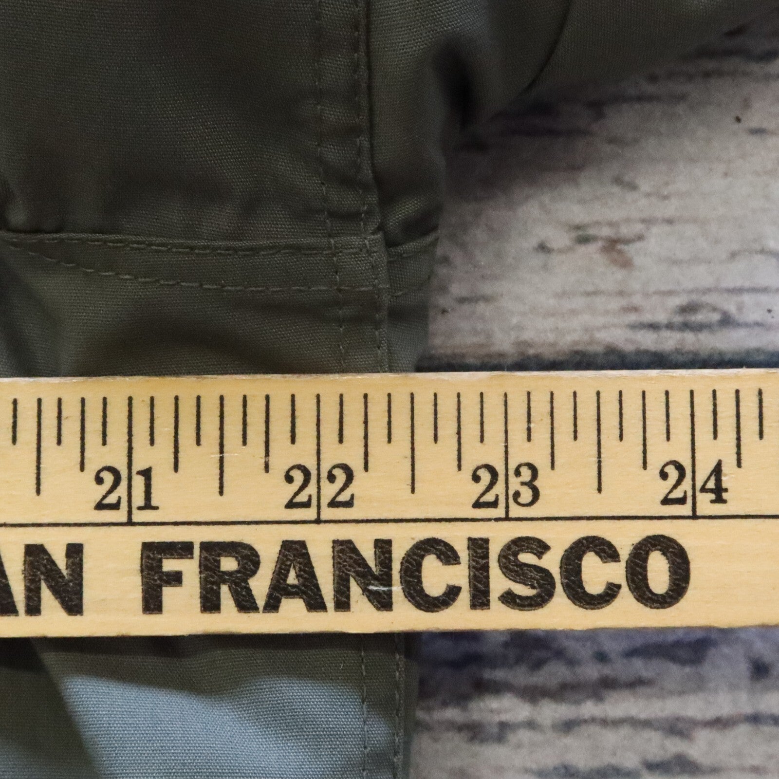 Vintage Derby San Francisco Quilted Lined Jacket Green Rare