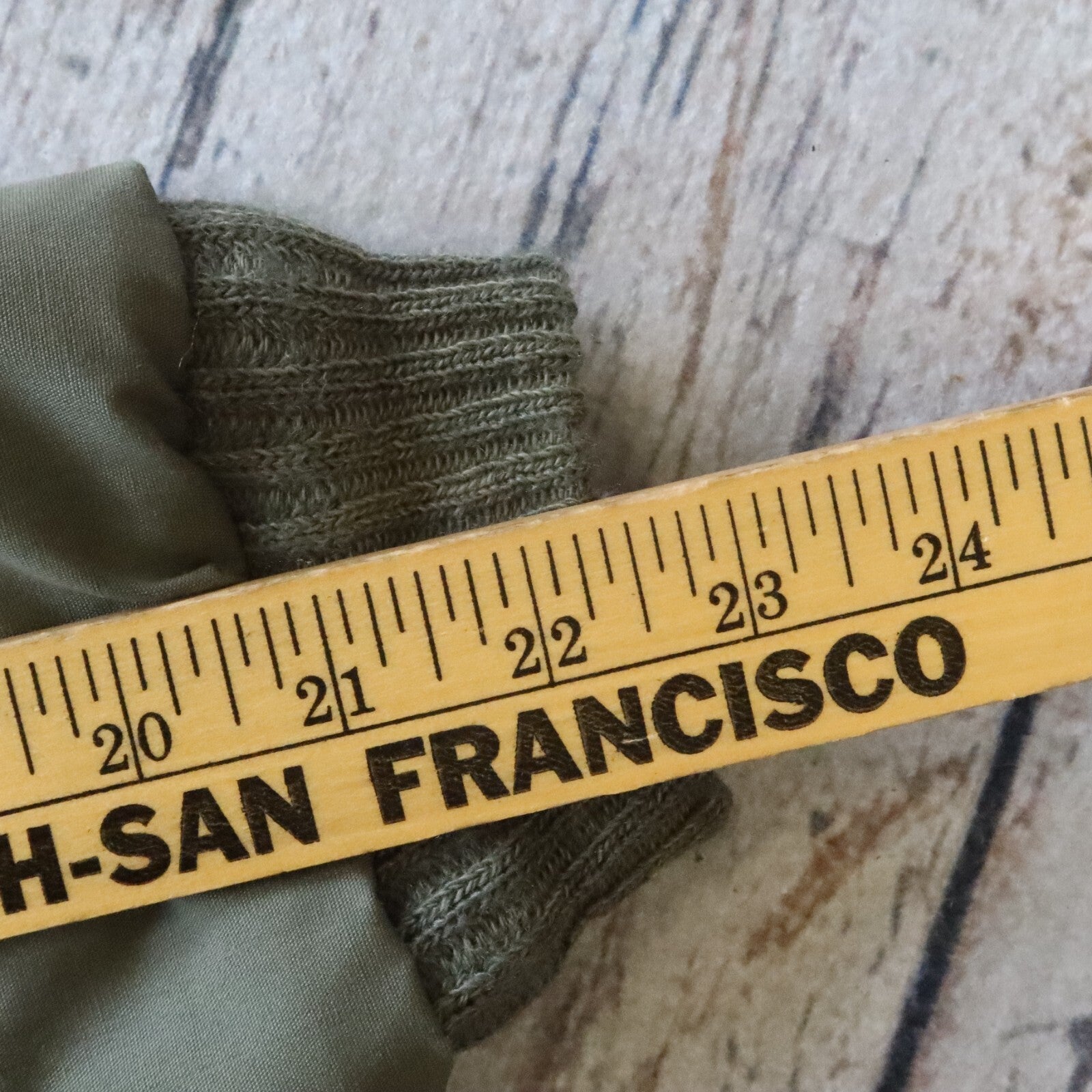 Vintage Derby San Francisco Quilted Lined Jacket Green Rare