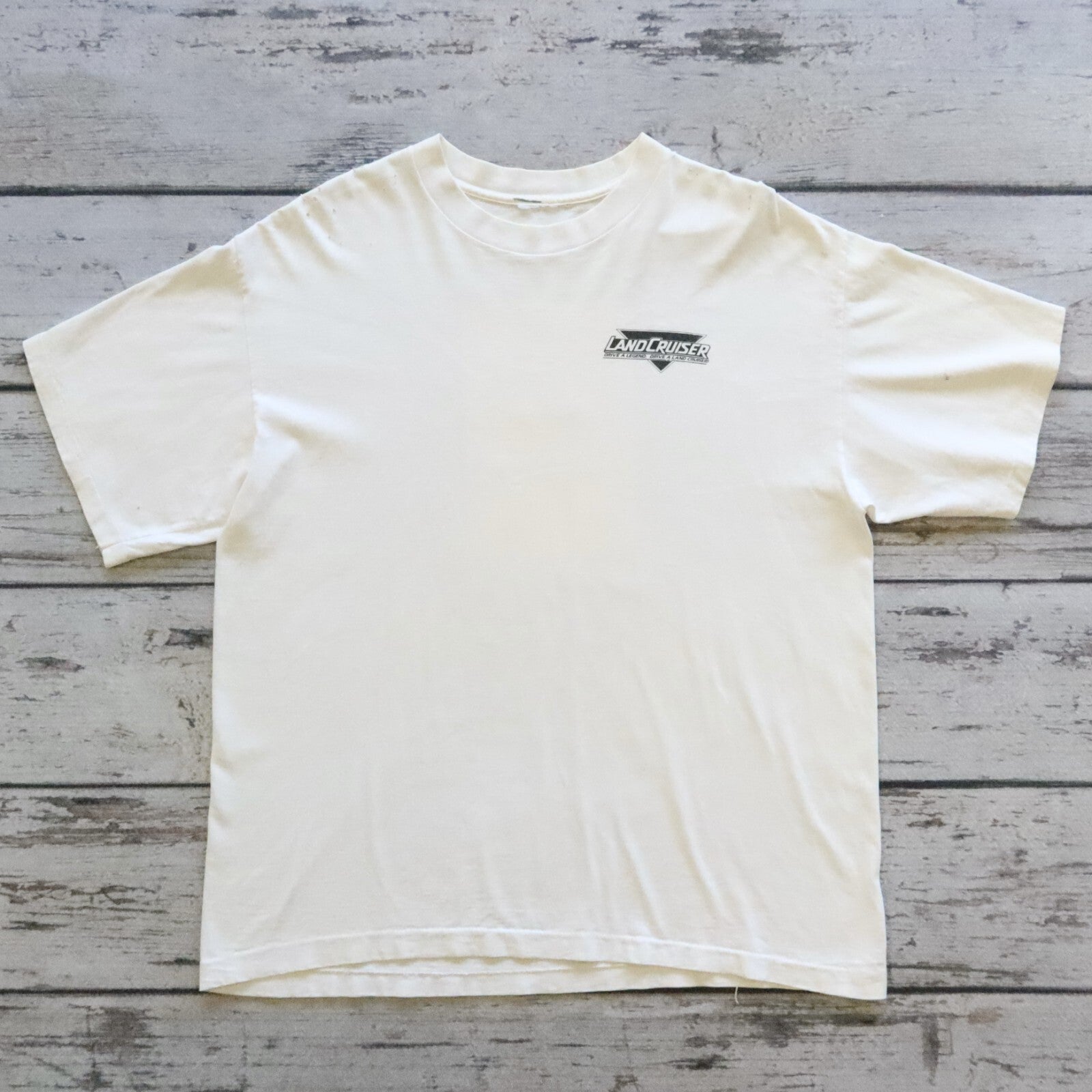 Vintage 90s Toyota Land Cruiser 40 Series Tshirt Made in USA Single Stitch