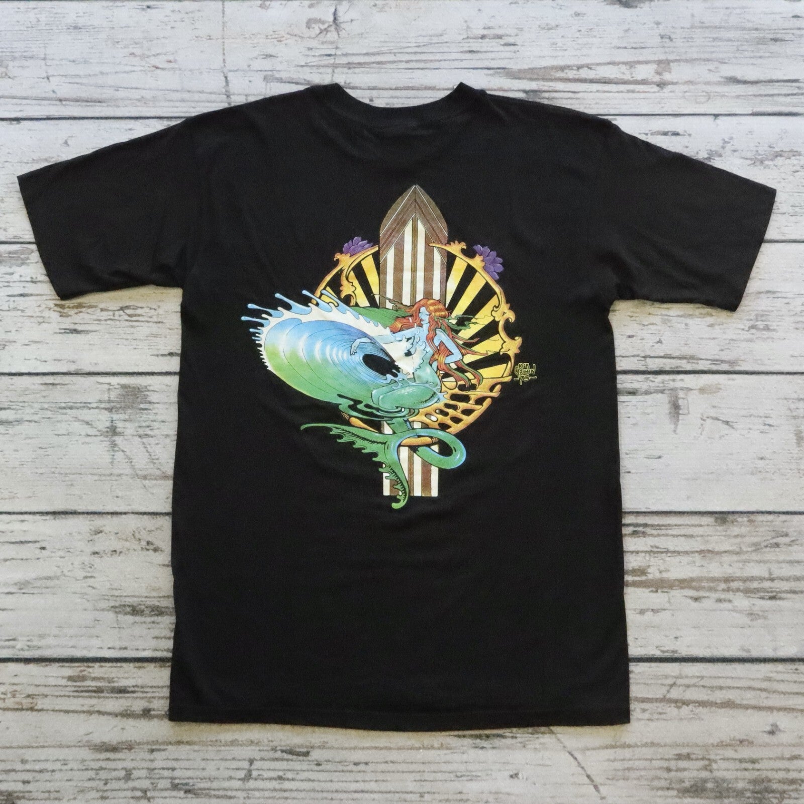 Vintage Rick Griffin Mermaid Tshirt