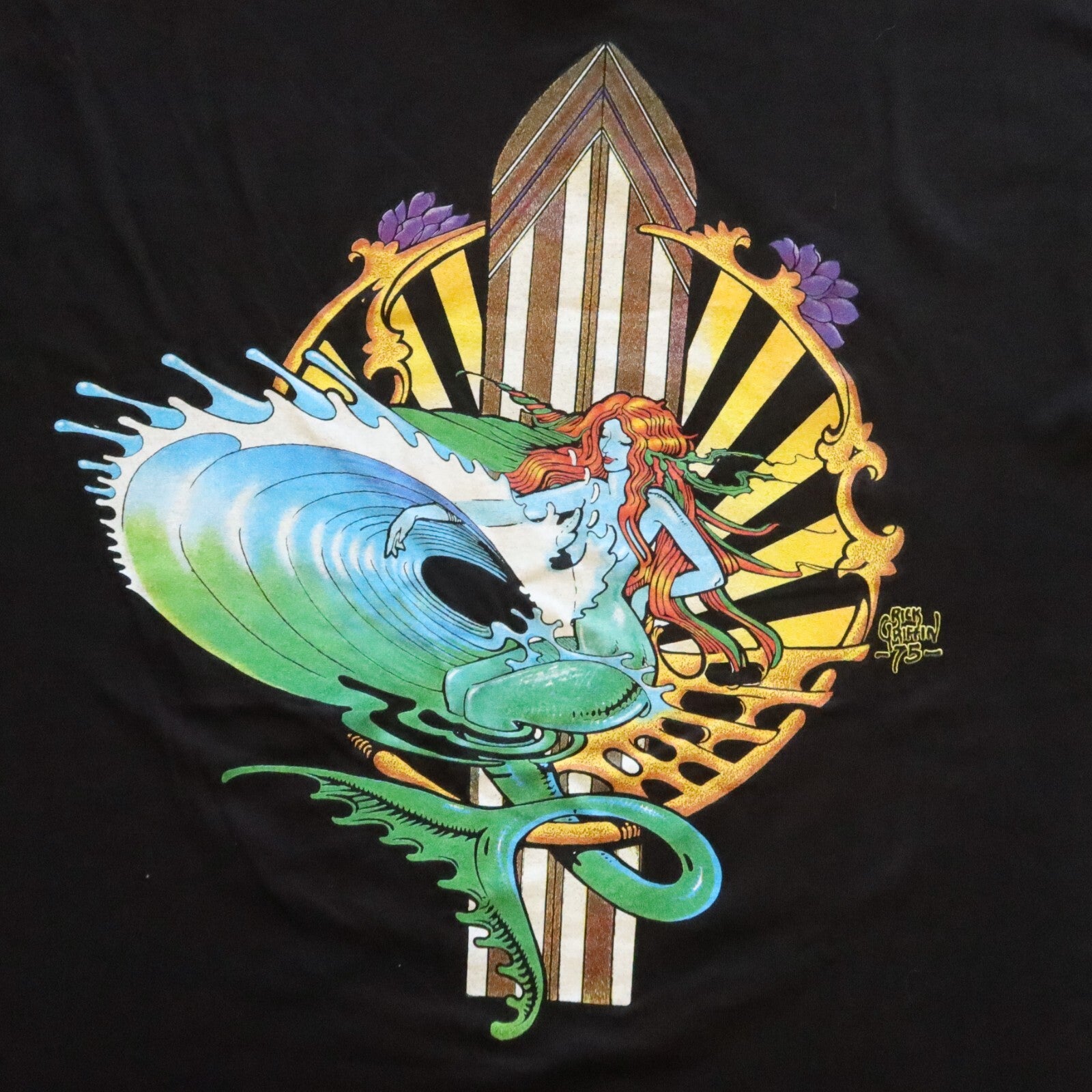 Vintage Rick Griffin Mermaid Tshirt