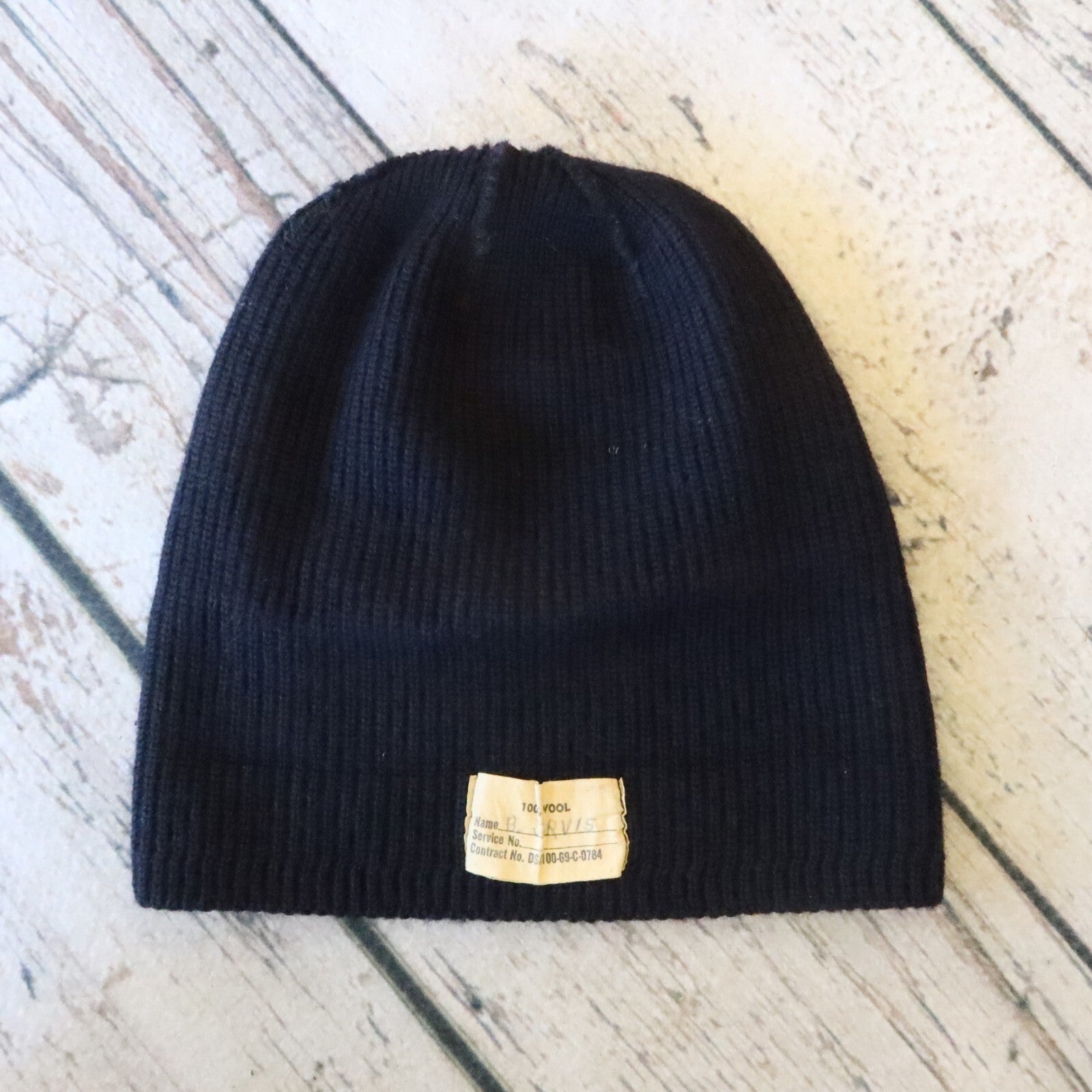 Vintage US Navy Wool Watch Cap Beanie