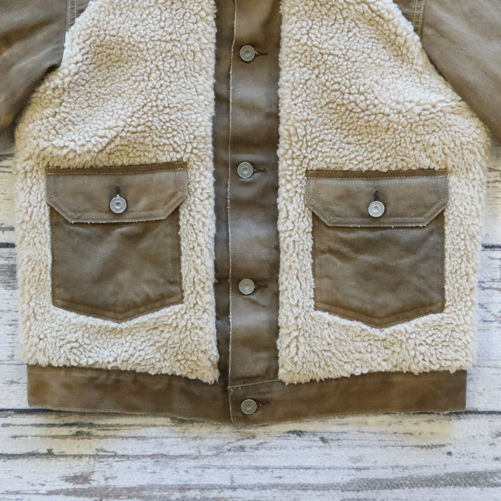Vintage RRL Double RL Ralph Lauren Sherling Denim Jacket