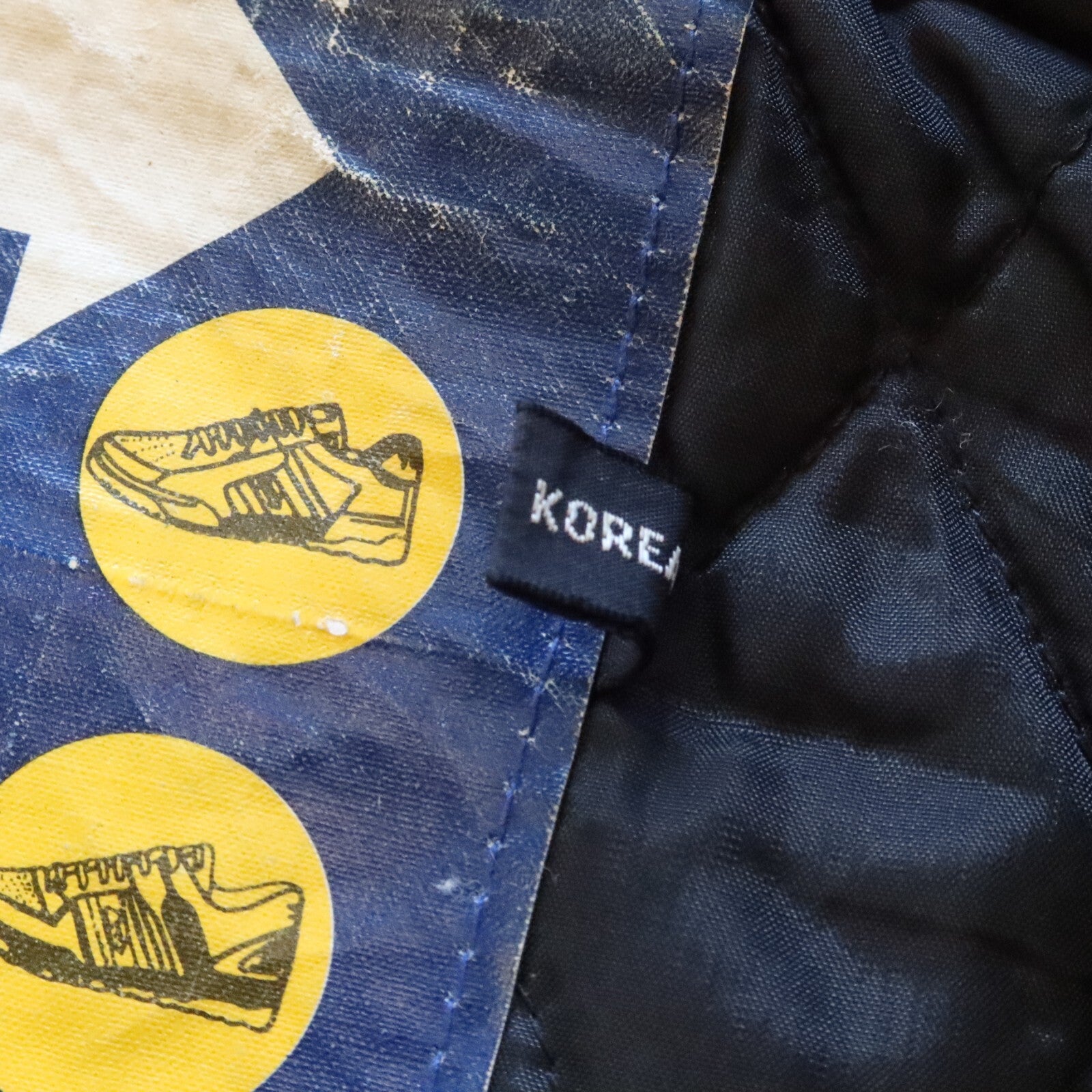 Vintage 80s Troop Leather Varsity Bomber Jacket Rare