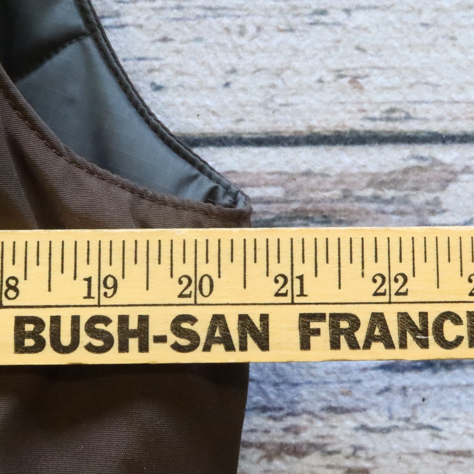 Vintage San Francisco Muni Work Vest Blauer Size M 40-42 Deadstock