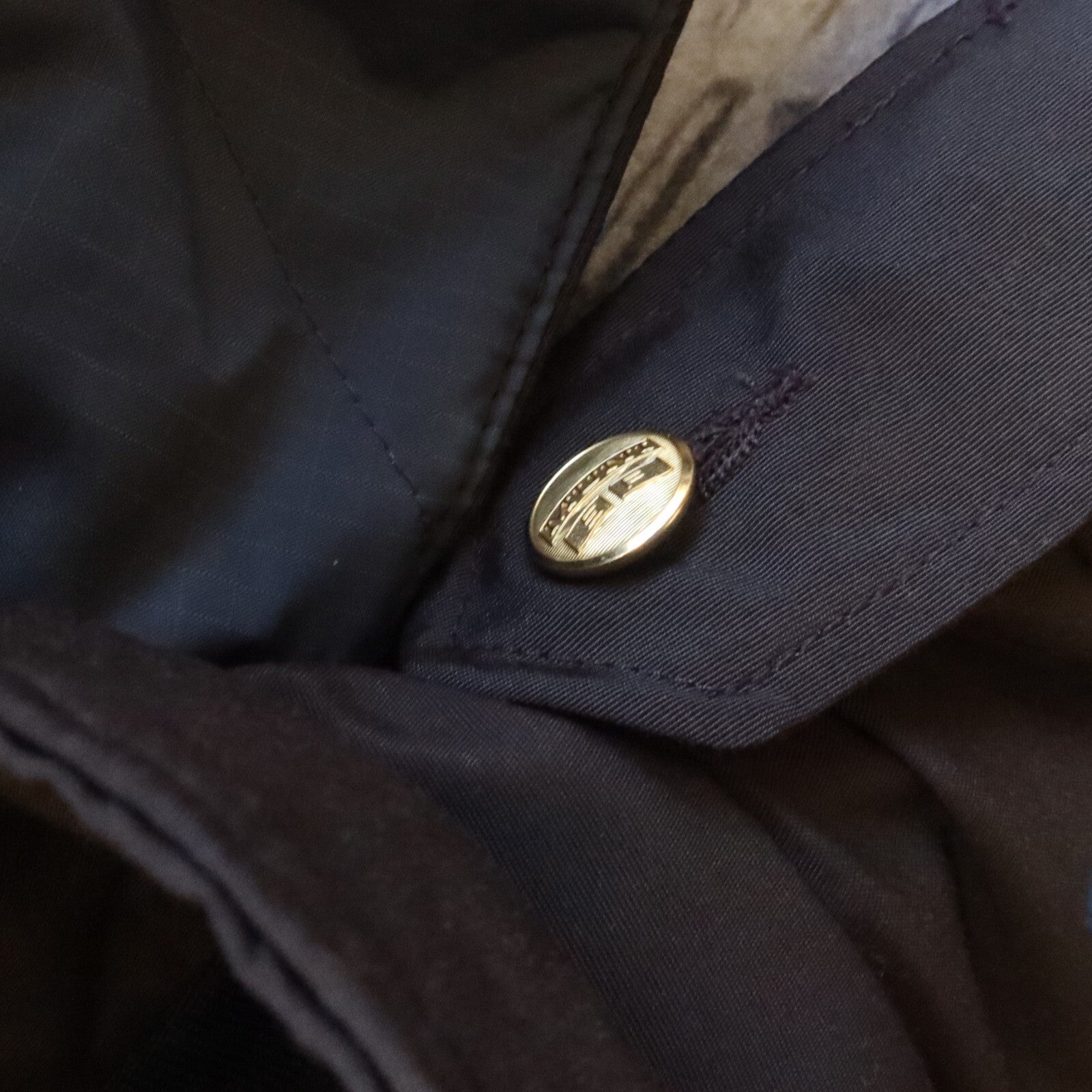 Vintage San Francisco Muni Gore Tex Work Jacket Blauer Size M