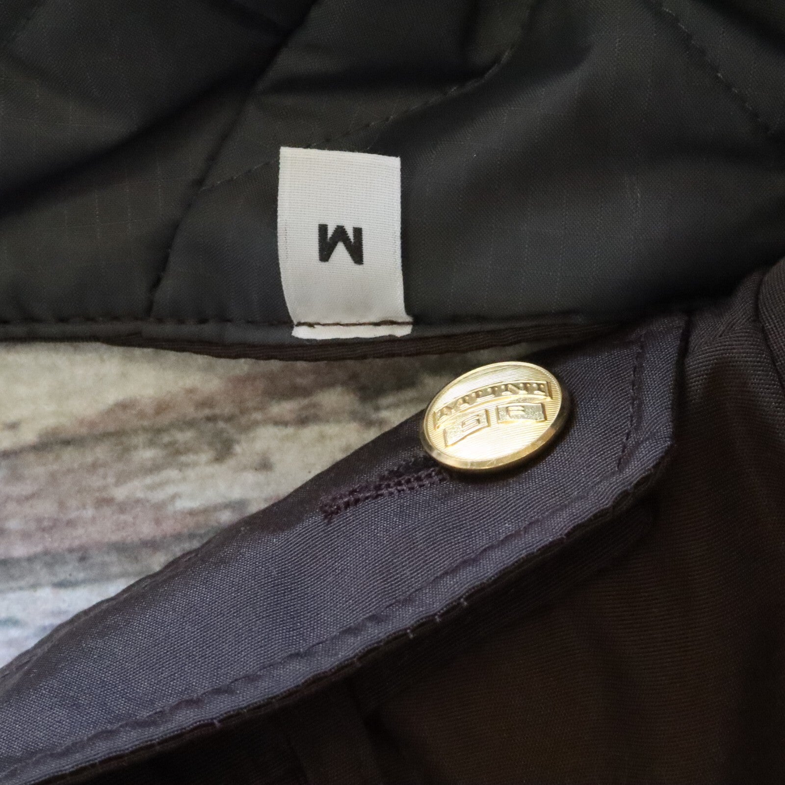 Vintage San Francisco Muni Gore Tex Work Jacket Blauer Size M