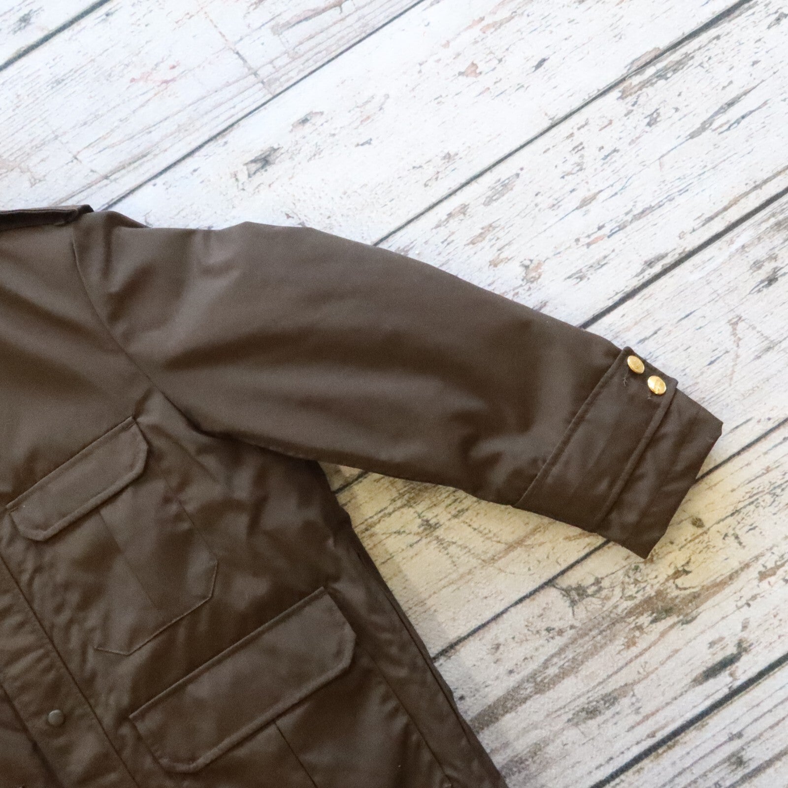 Vintage San Francisco Muni Gore Tex Work Jacket Blauer Size M