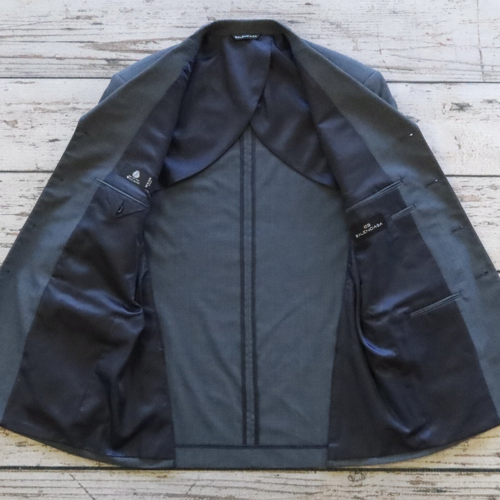 VTG 90s Balenciaga Blazer Sports Coat Size 48