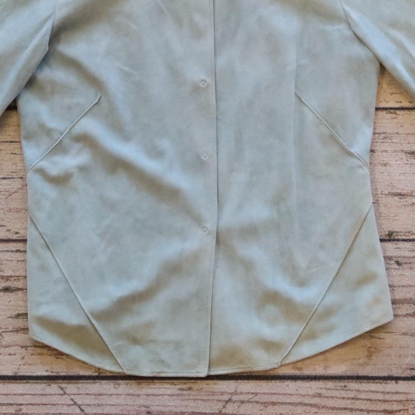 VTG Loro Piana Suede Leather Jacket Size 46