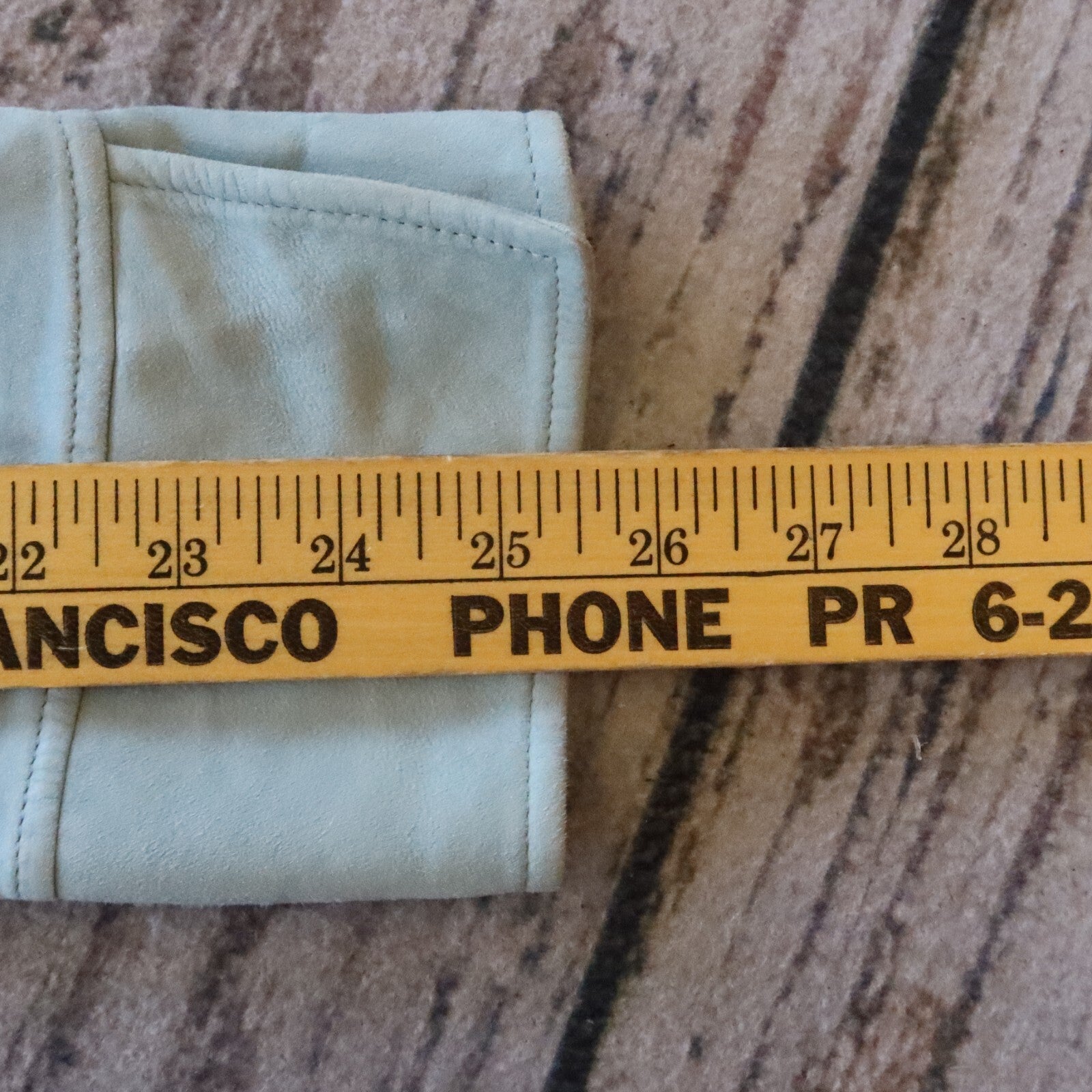 VTG Loro Piana Suede Leather Jacket Size 46