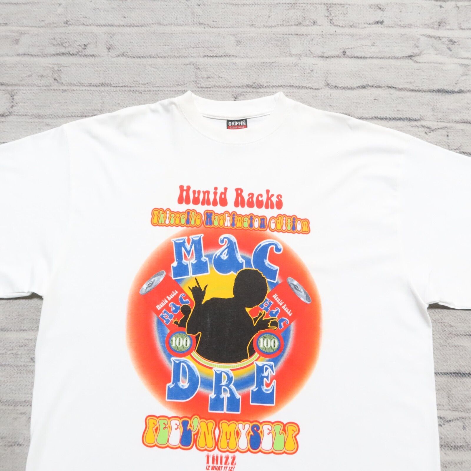Vintage Mac Dre Thizelle Washington Shirt Rap Tshirt