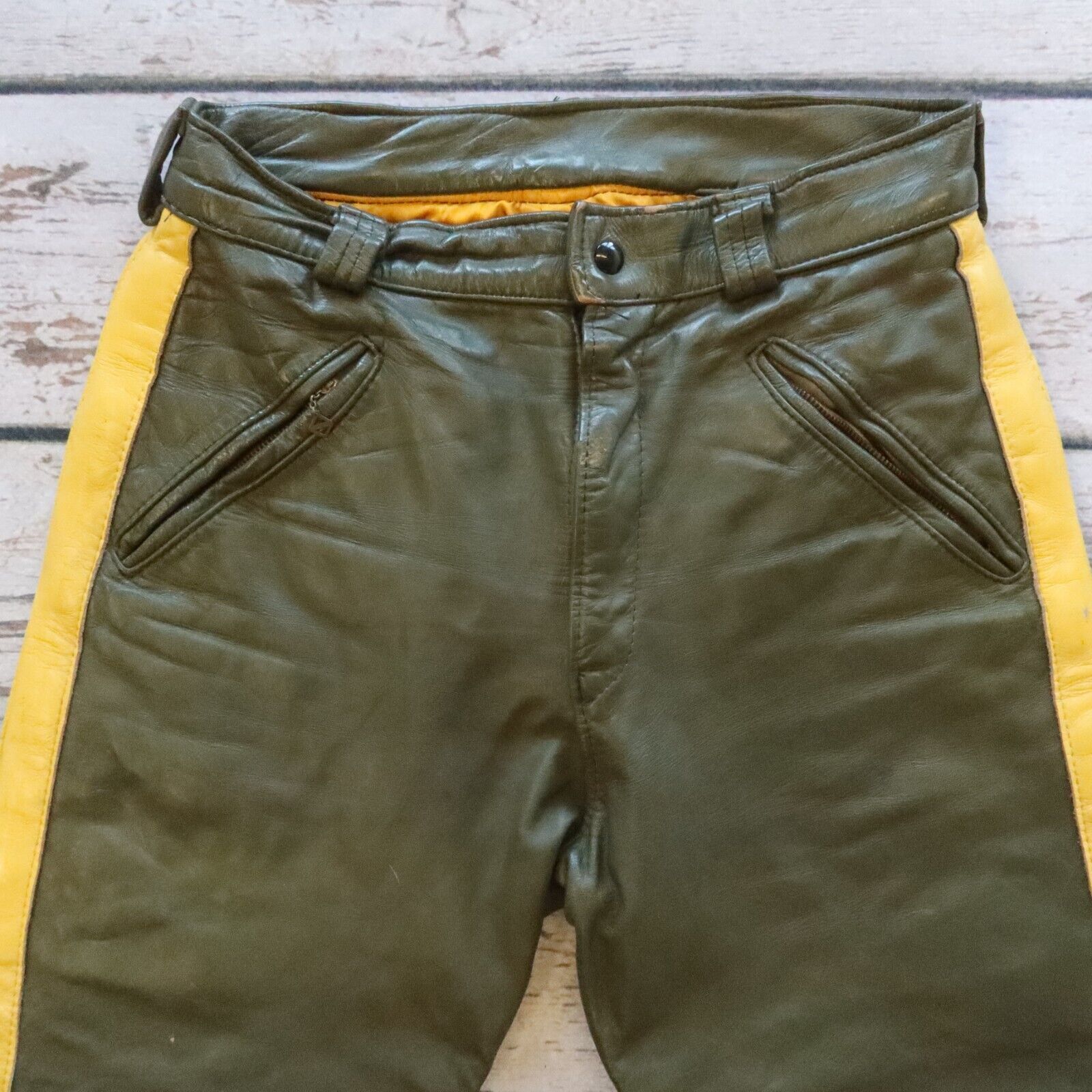 Vintage Bates California Leather Motorcycle Jacket & Pants Suit Set RARE