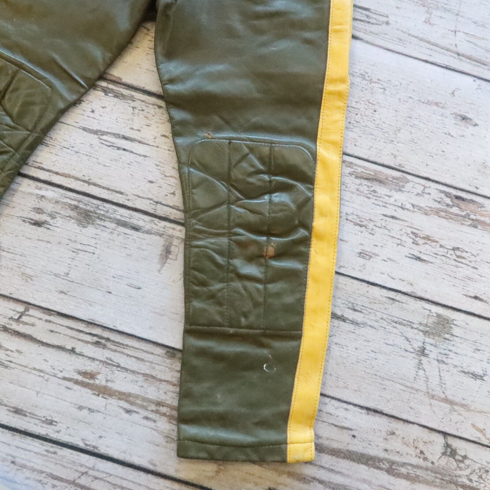 Vintage Bates California Leather Motorcycle Jacket & Pants Suit Set RARE