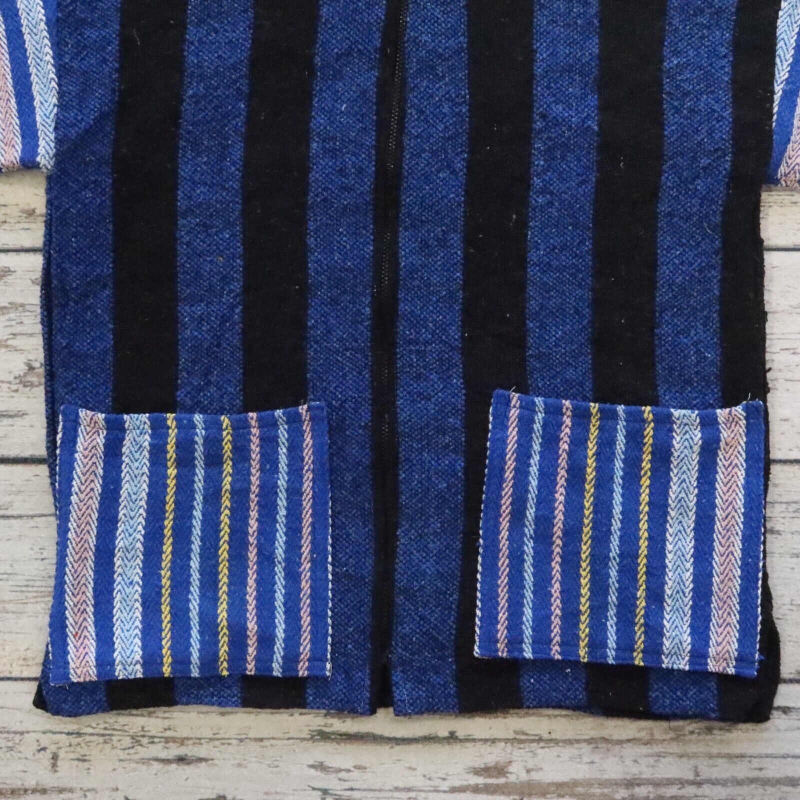 Vintage Stussy Drug Rug Pullover Jacket