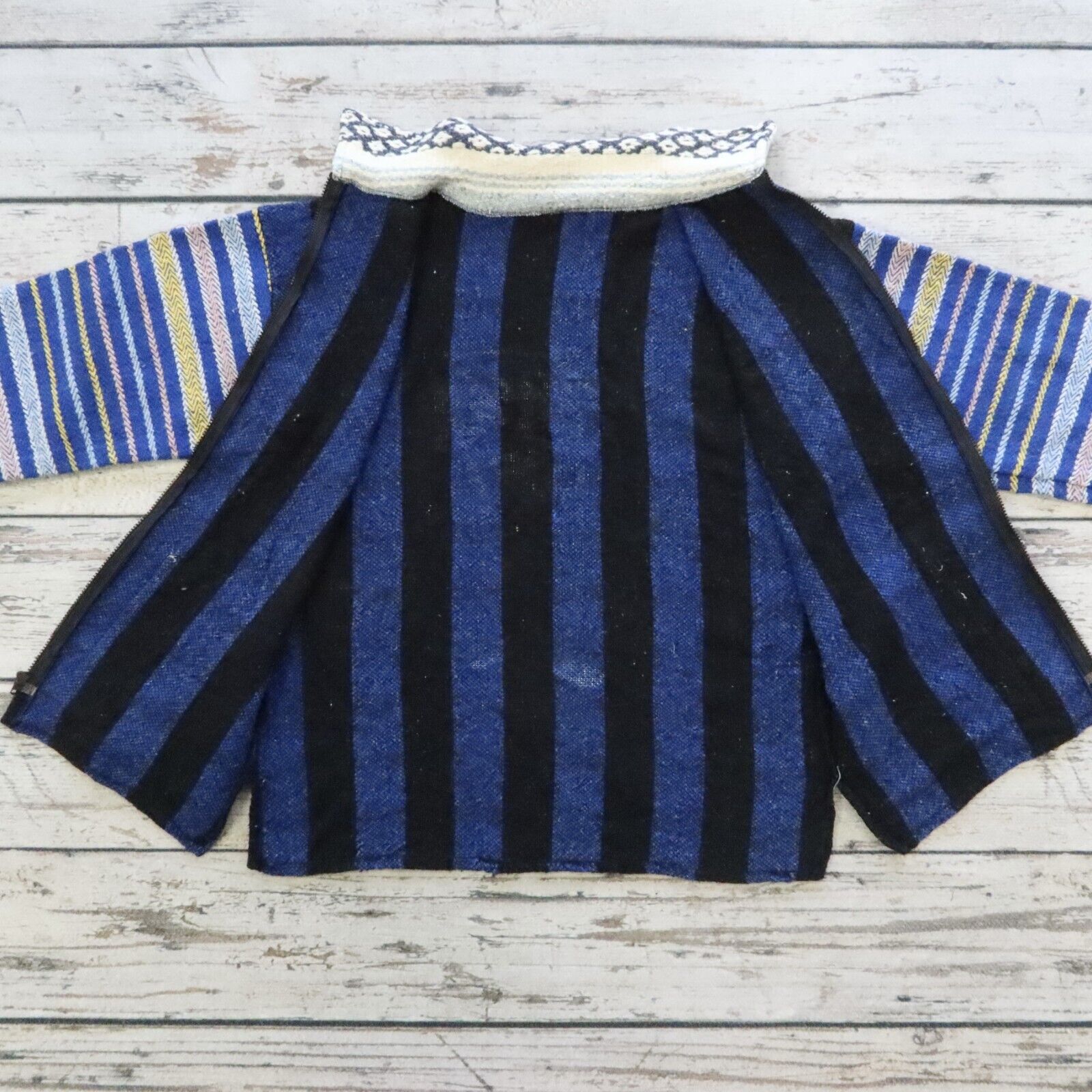 Vintage Stussy Drug Rug Pullover Jacket