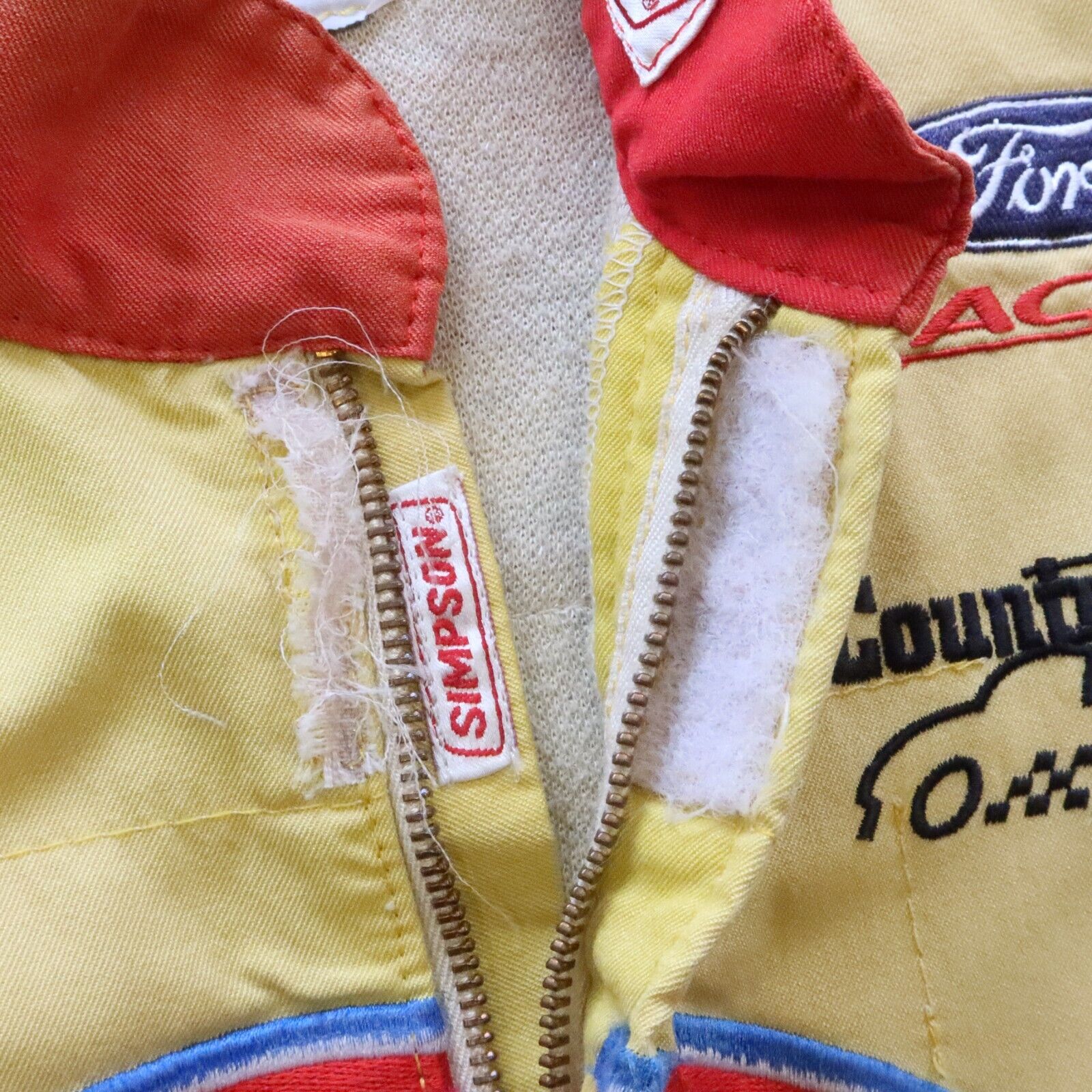 Vintage Simpson Racing Coverall Suit
