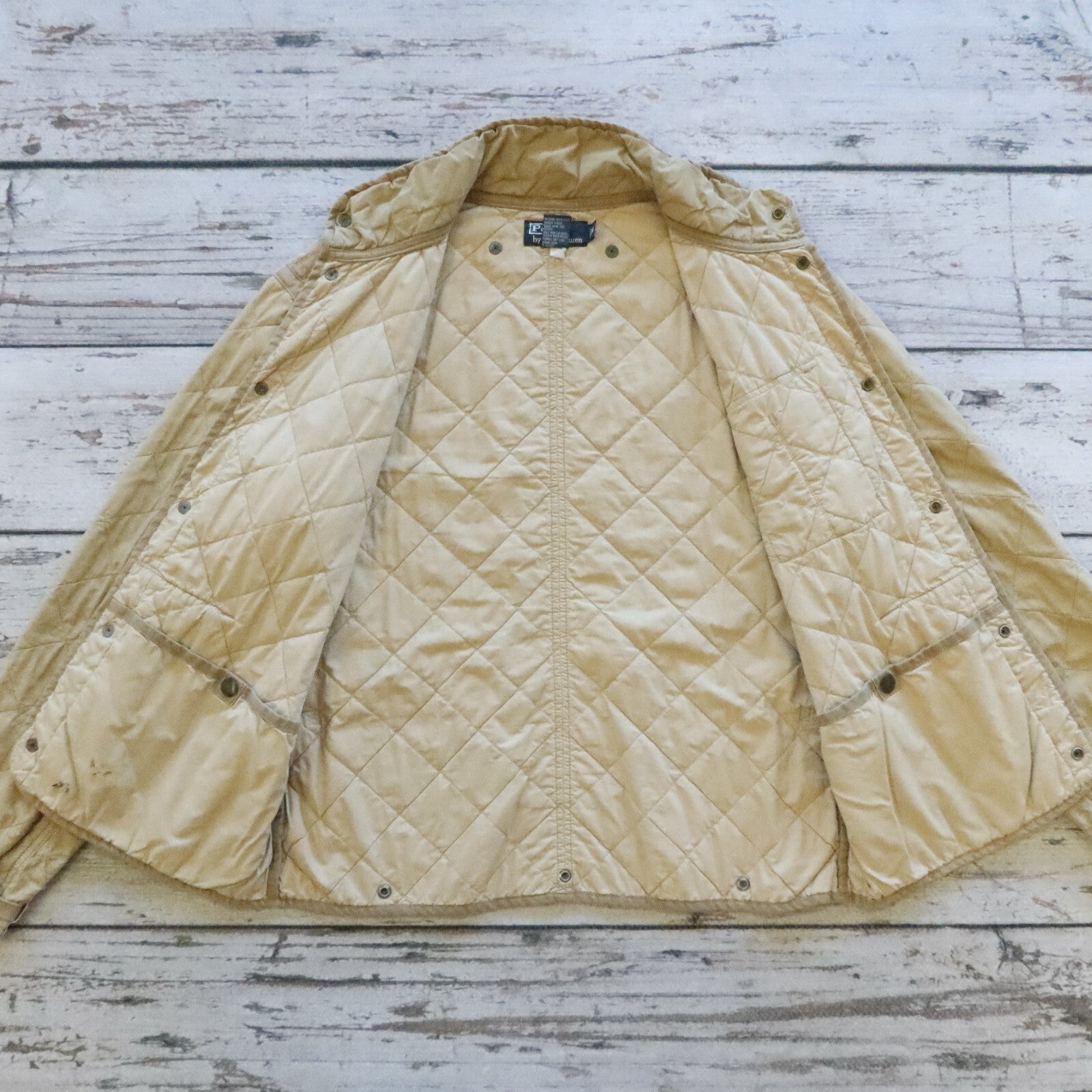 Vintage Polo Ralph Lauren Quilted Military Style Jacket