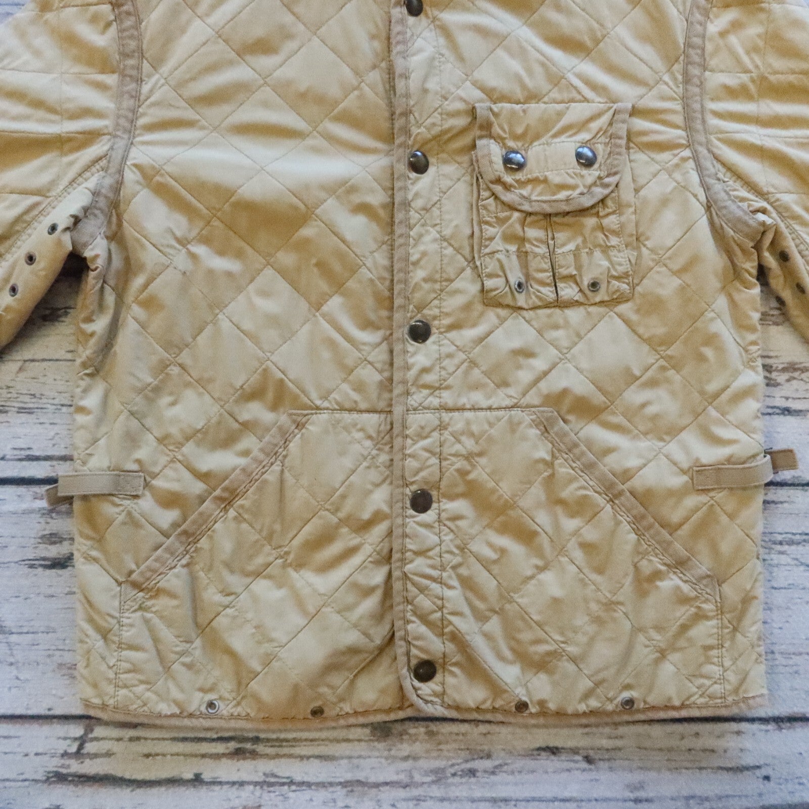 Vintage Polo Ralph Lauren Quilted Military Style Jacket