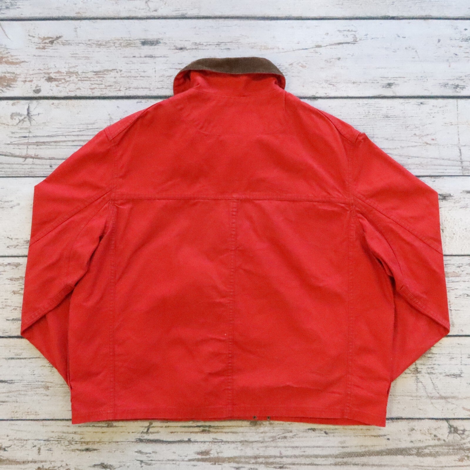 Vintage Polo Ralph Lauren Canvas Lobster Clasp Cropped Fireman Jacket