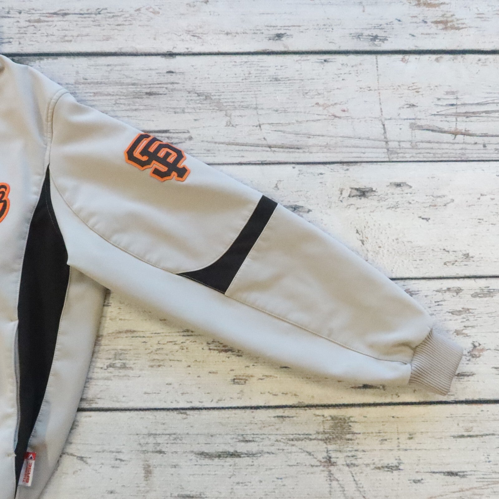 Vintage San Francisco Giants Dugout Jacket by Majestic Authentic Therma Base