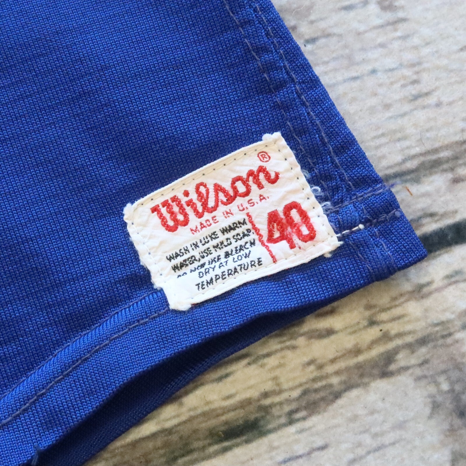 Vintage Marina Basketball Jersey by Wilson Made in USA Sewn