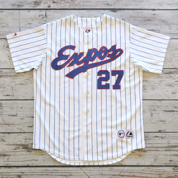 Vintage Montreal Expos Vladimir Guerrero Majestic Baseball Jersey Made in USA