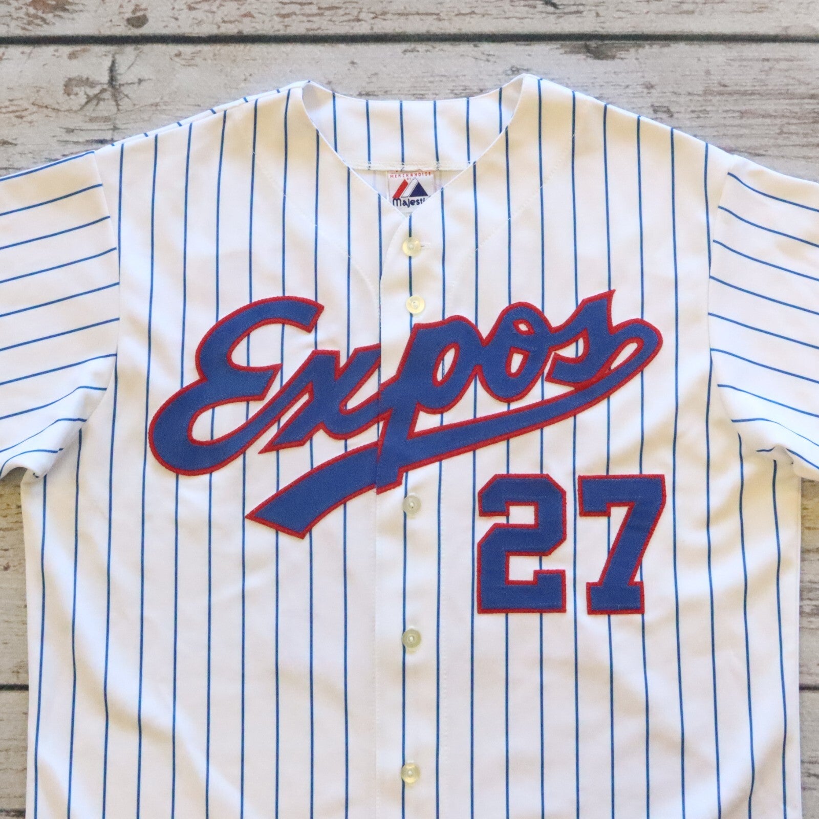 Vintage Montreal Expos Vladimir Guerrero Majestic Baseball Jersey Made in USA