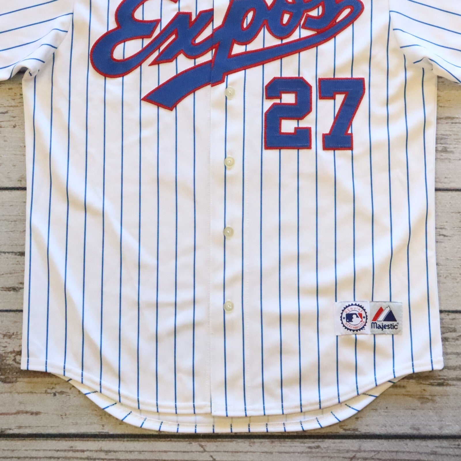 Vintage Montreal Expos Vladimir Guerrero Majestic Baseball Jersey Made in USA