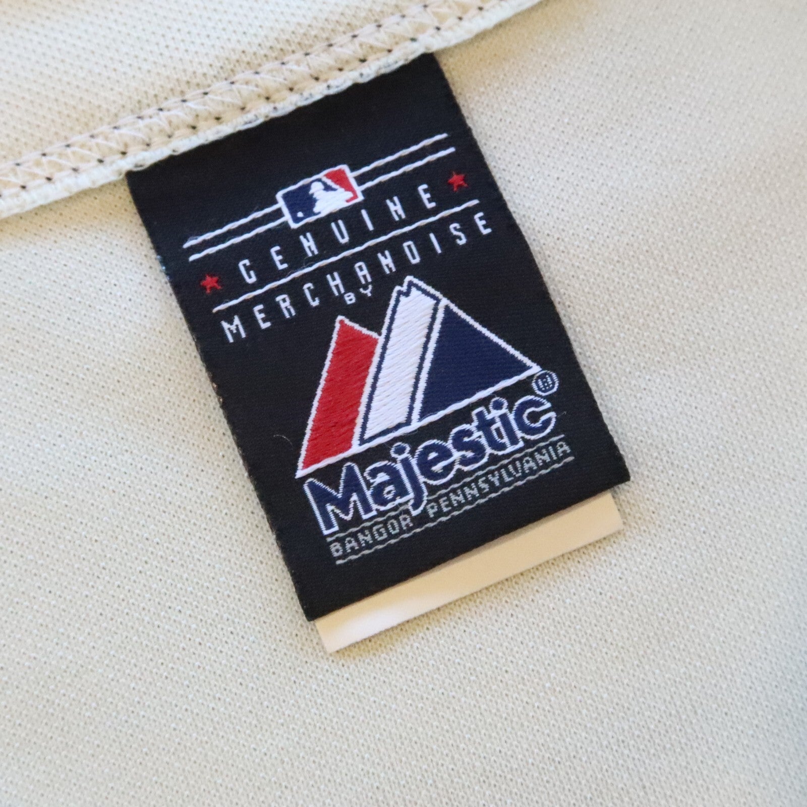 San Francisco Giants 2012 World Series Championship Gold Jersey Majestic Size XL