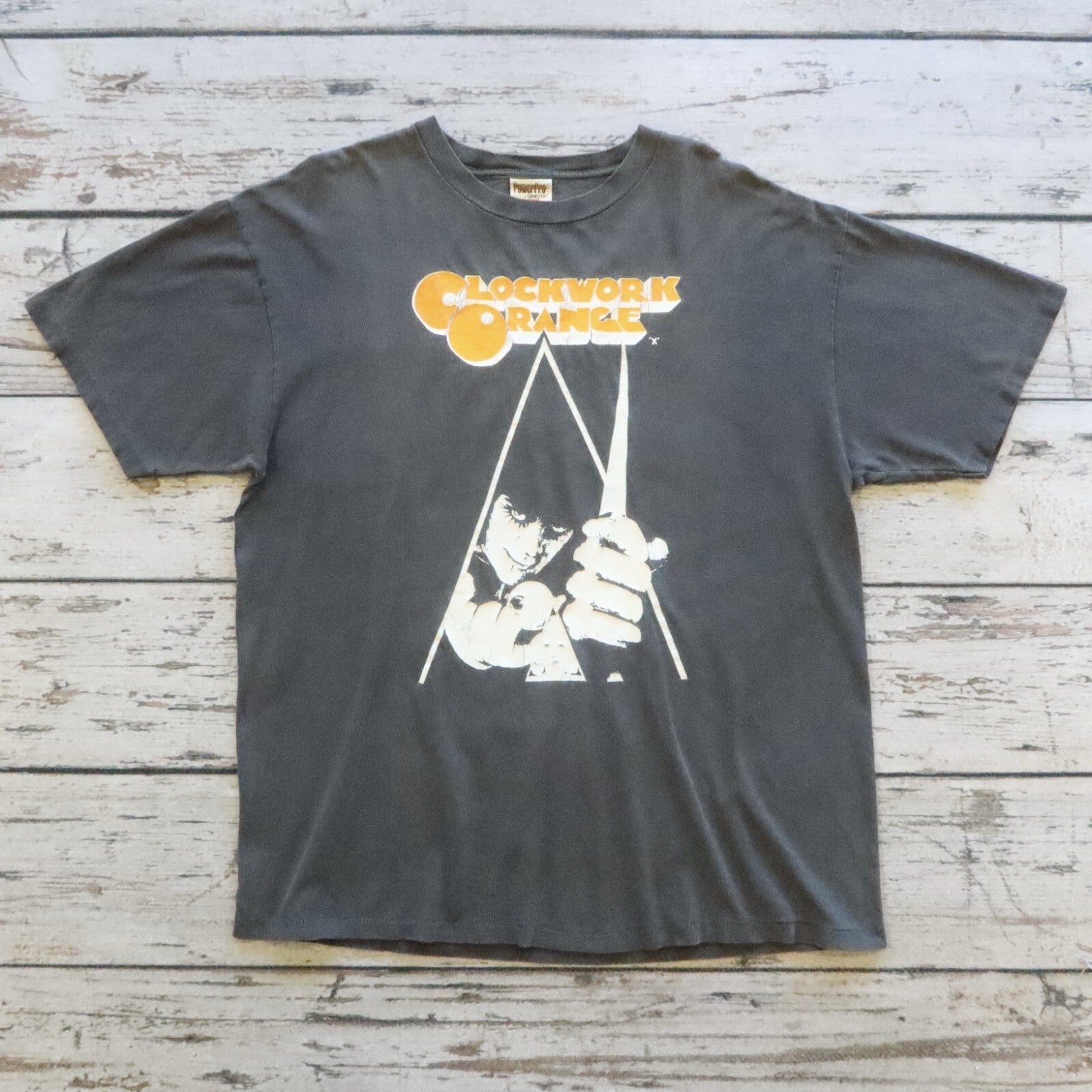 Vintage A Clockwork Orange Movie Tshirt Stanley Kubrick Size XL