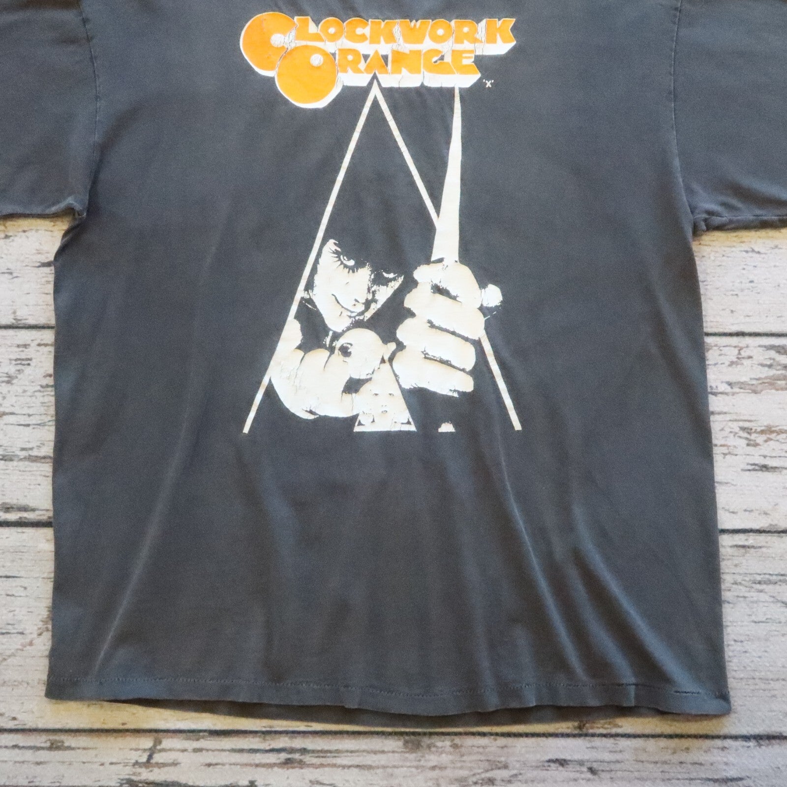 Vintage A Clockwork Orange Movie Tshirt Stanley Kubrick Size XL