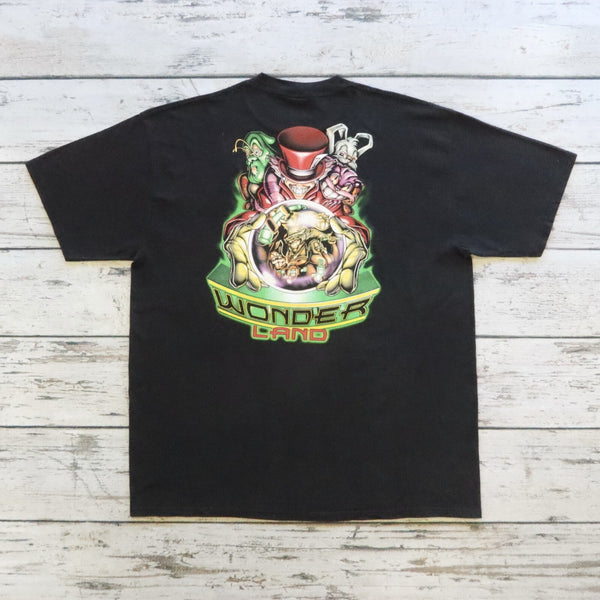 Vintage Alice in Wonder Land Shirt Goth Grunge Deviant Cygnus
