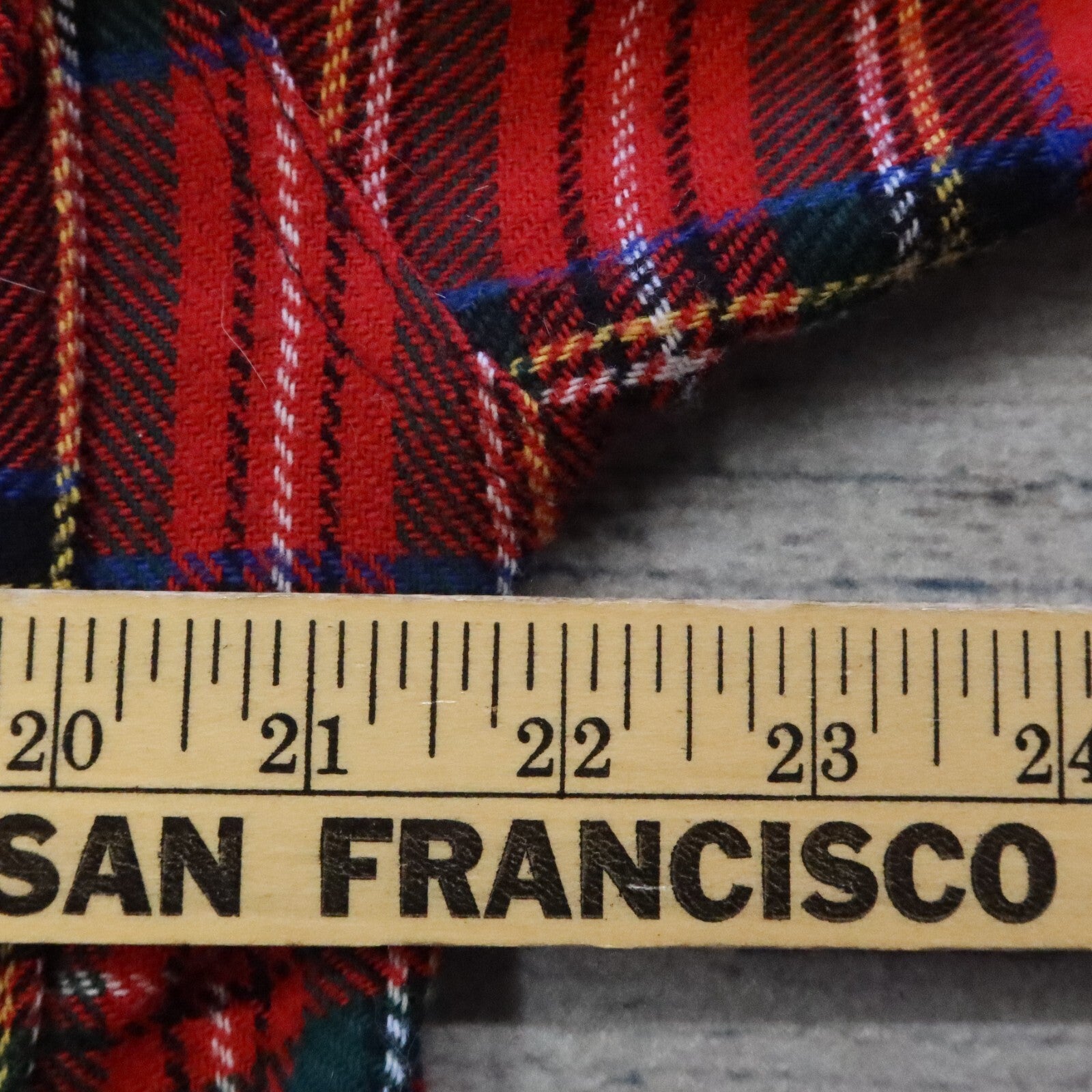 Vintage Tiger of London Main Street Saints Patchwork Plaid Biker Jacket Rare