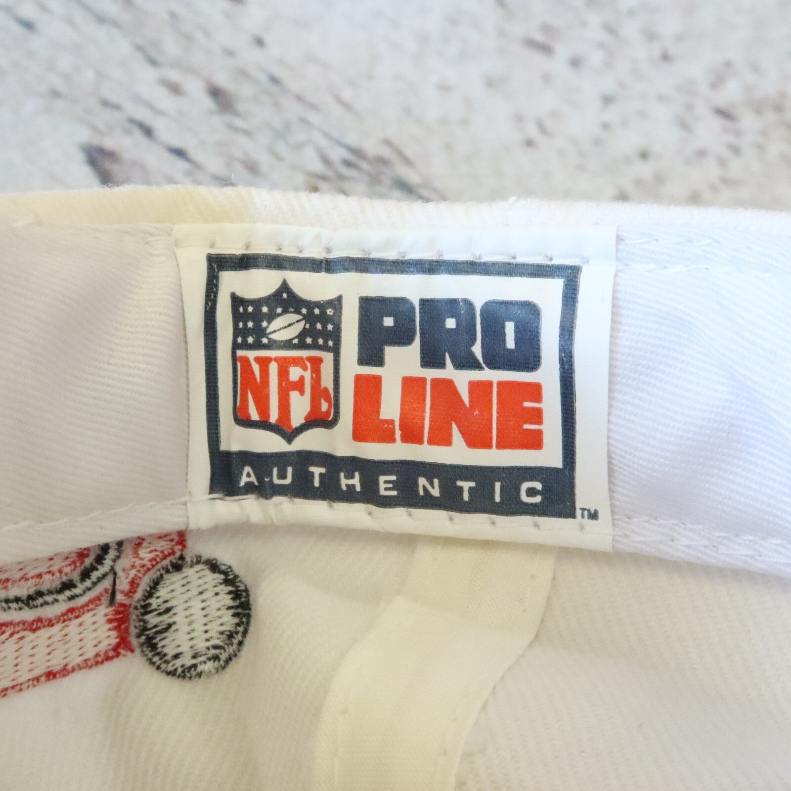 Vintage 90s San Francisco 49ers Laser Shadow Snapback Hat by Sports Specialties