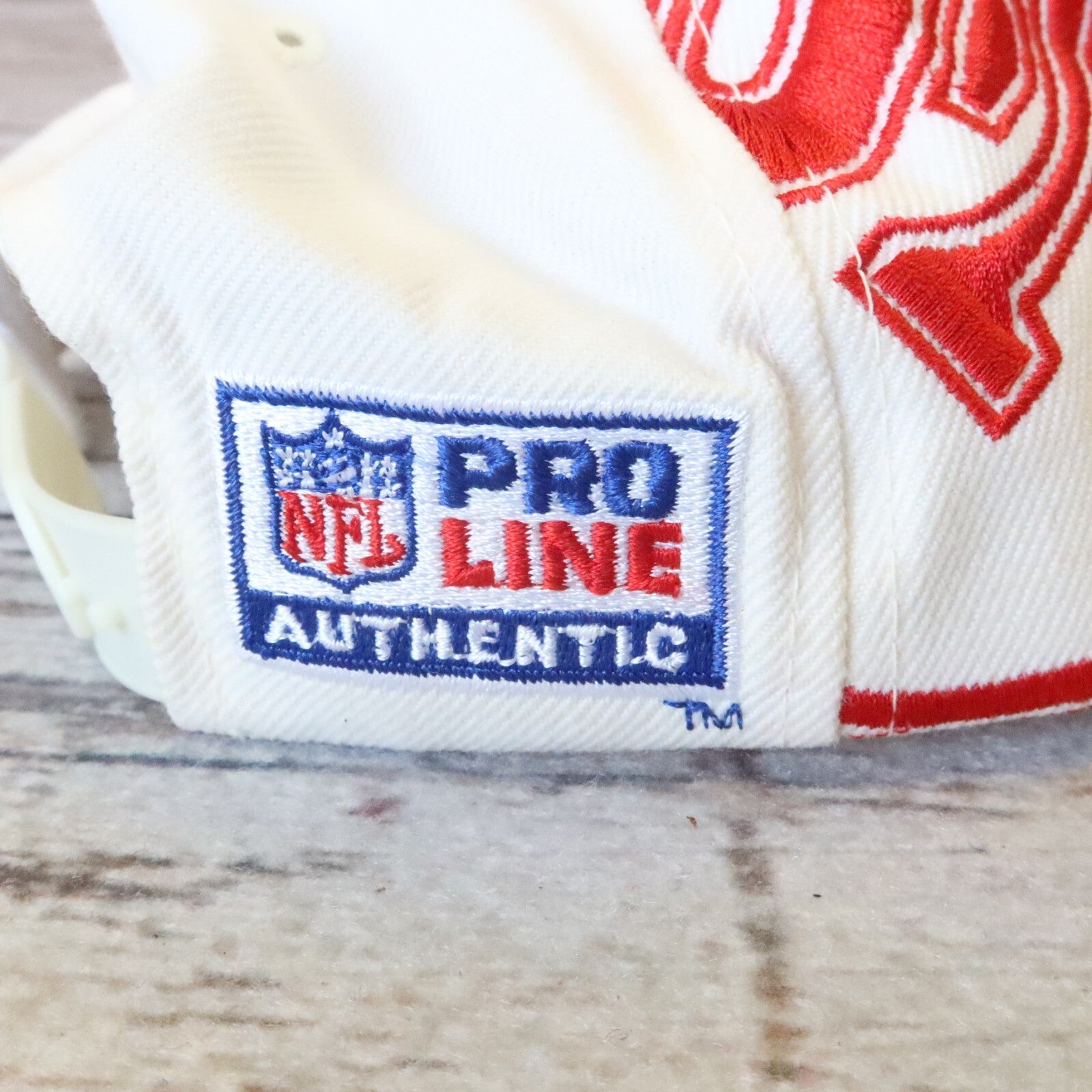 Vintage 90s San Francisco 49ers Laser Shadow Snapback Hat by Sports Specialties