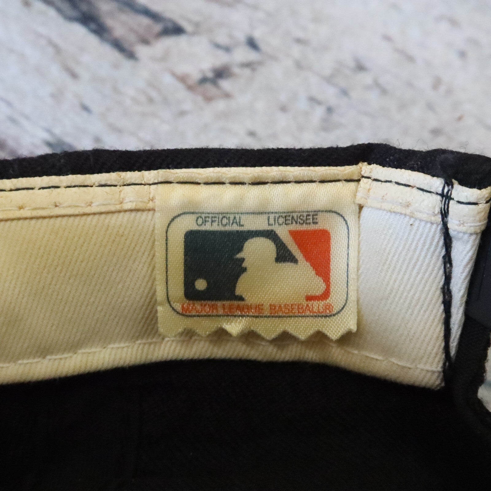 Vintage Oakland Athletic A's Wool Snapback Hat by Sports Specialties Black Dome