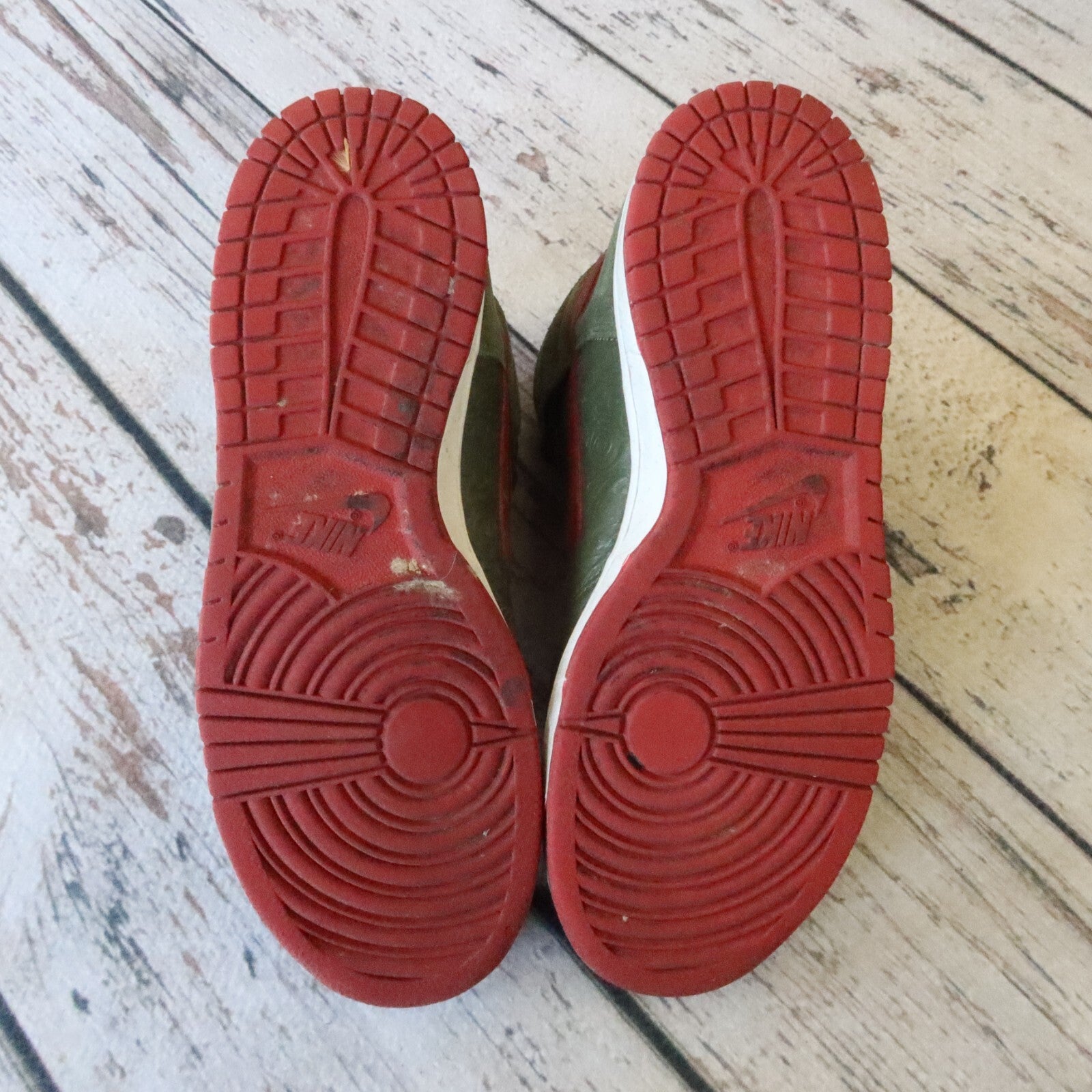 Vintage 2006 Nike Dunk High Stussy NY Shoes 315593-331 World Tour