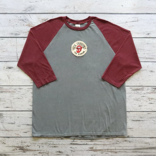 Vintage The Rolling Stones The Forum Raglan Tour Tshirt Size XL Rock Band