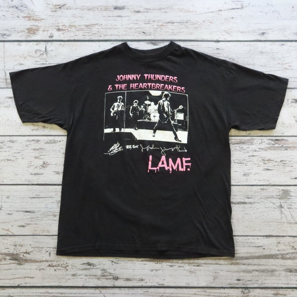Vintage Johnny Thunders & The Heartbreakers LAMF Band Tshirt