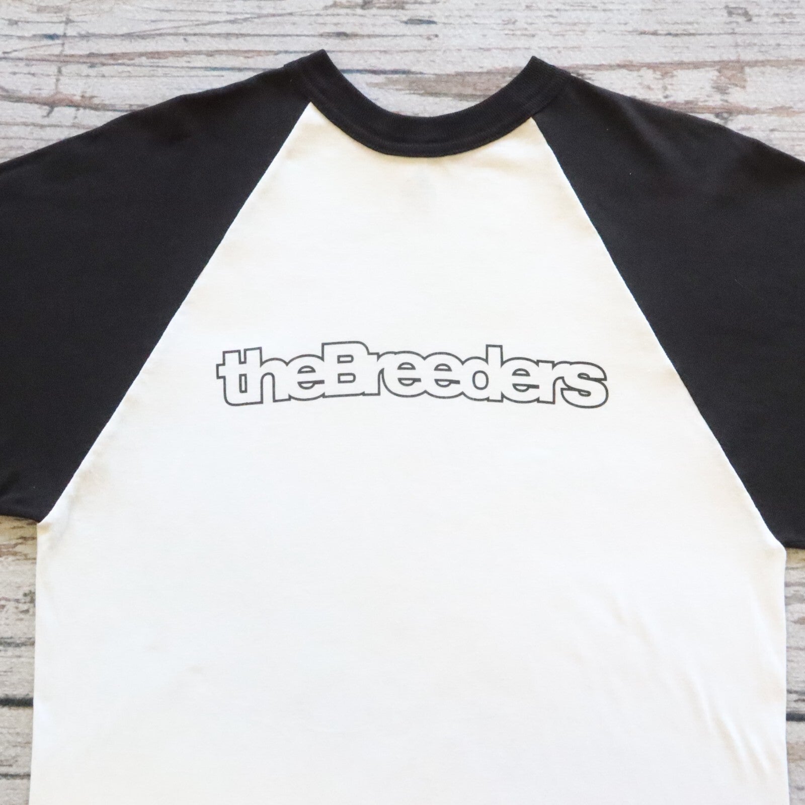 Vintage The Breeders Band Raglan Tshirt