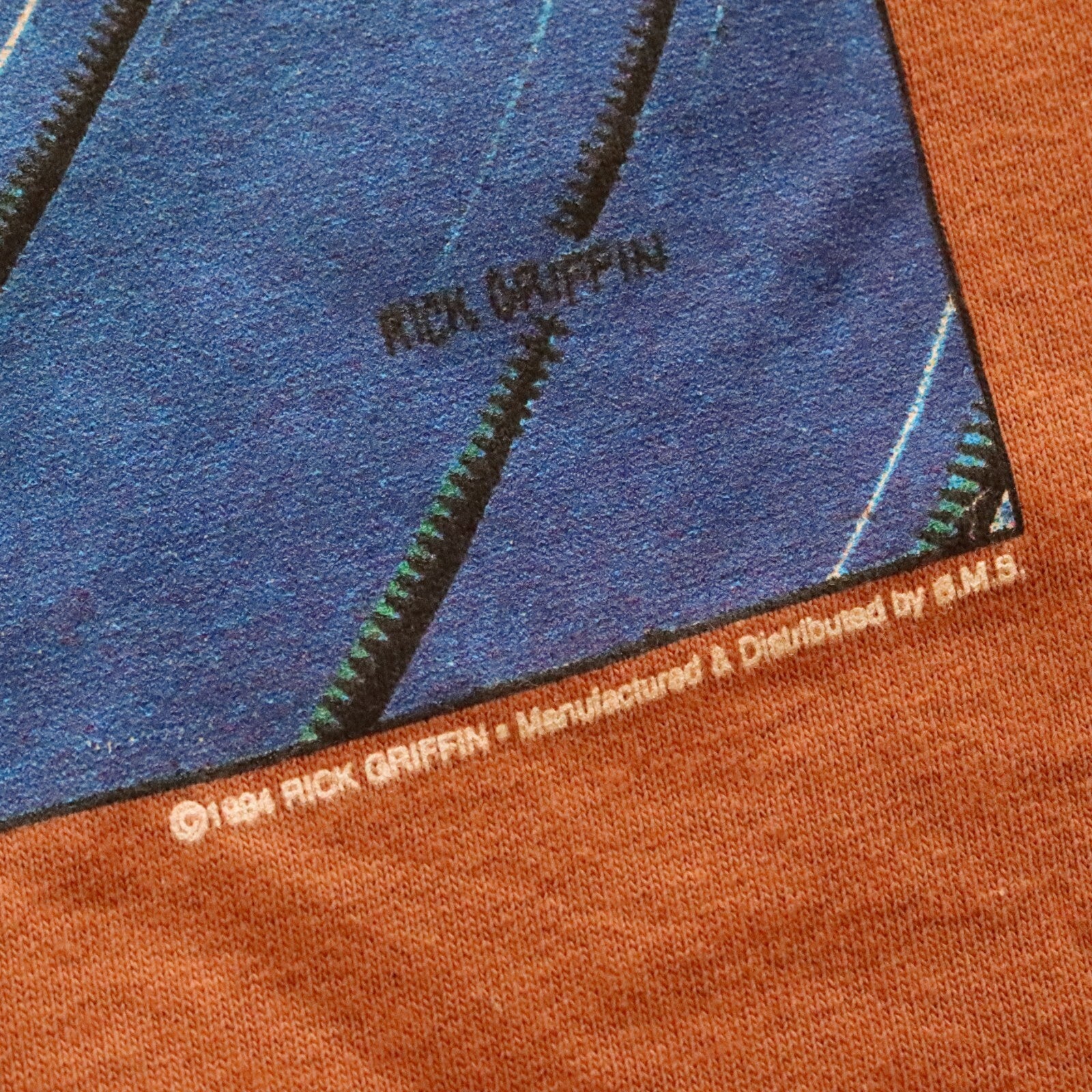 Vintage Rick Griffin Tales From The Tube Tshirt