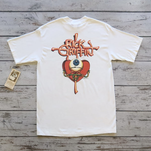 Vintage Heart Eyeball Rick Griffin Tshirt