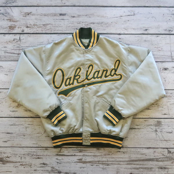 Vintage Oakland Athletics A's Satin Felco Jacket
