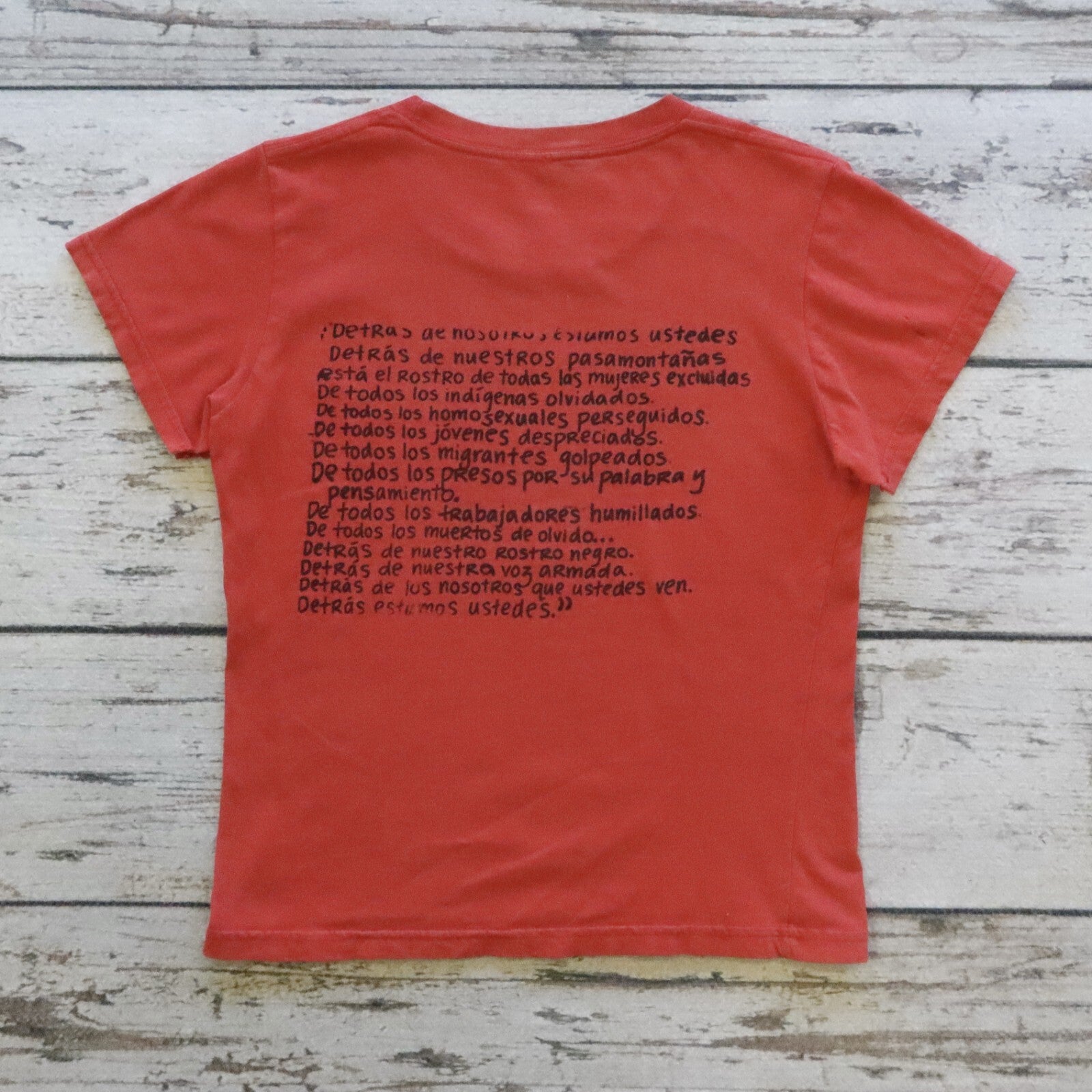 Vintage 90s EZLN Zapatista Tshirt