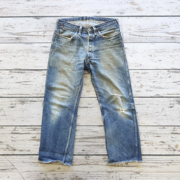 Vintage Heller's Cafe Larry's Collection Selvedge Denim Jeans Size 30