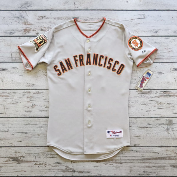 Vintage San Francisco Giants 50th Anniversary Baseball Jersey Sewn Authentic