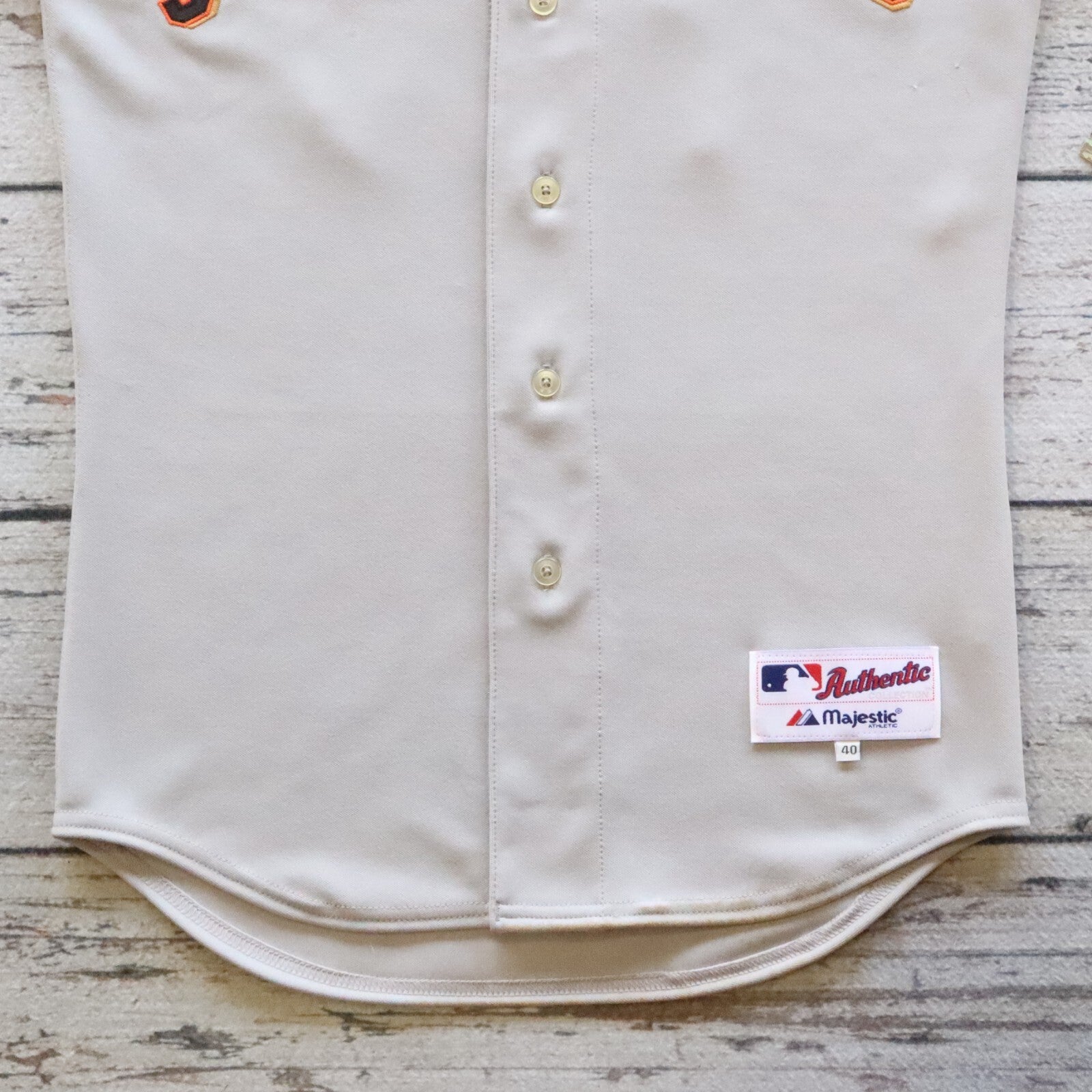 Vintage San Francisco Giants 50th Anniversary Baseball Jersey Sewn Authentic
