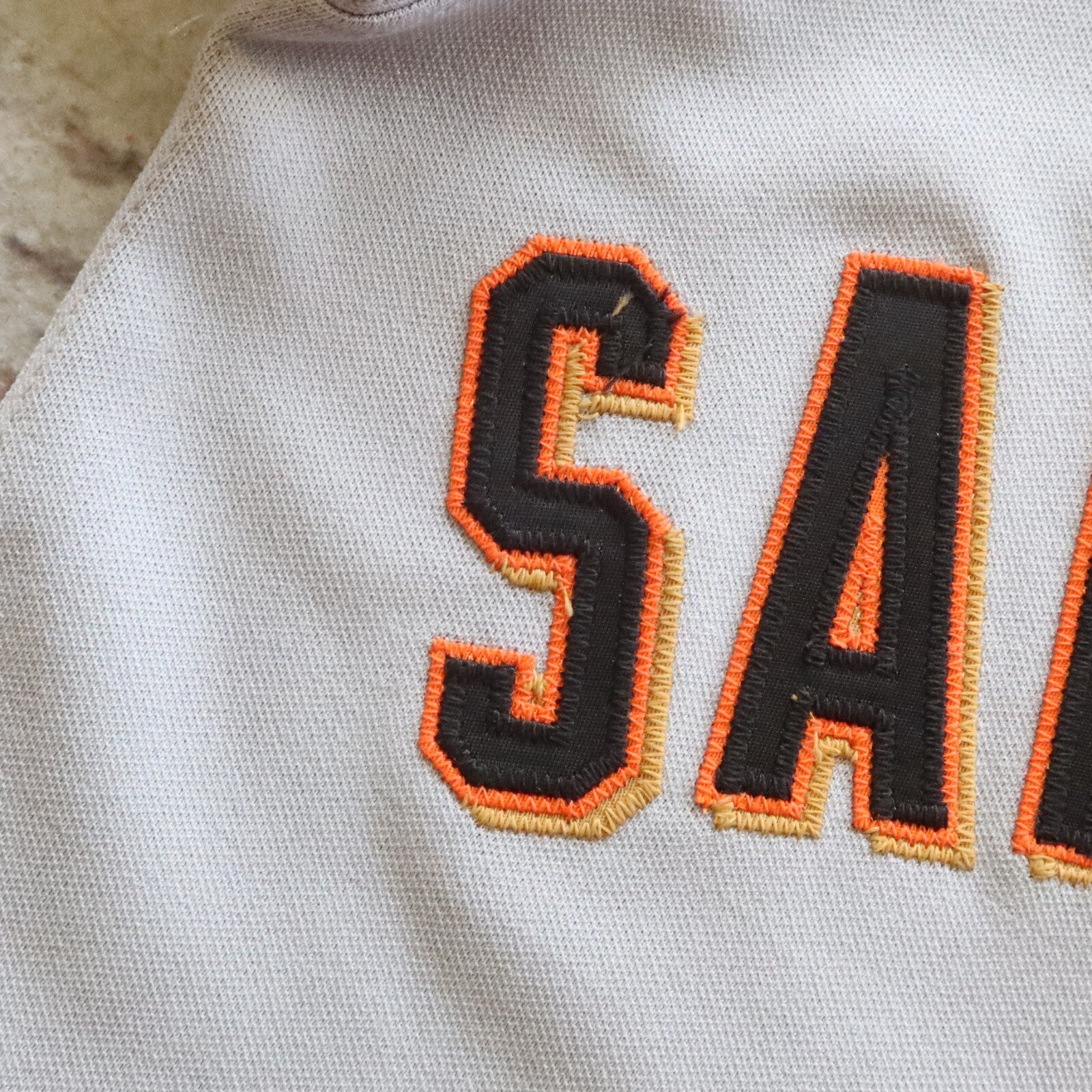 Vintage San Francisco Giants 50th Anniversary Baseball Jersey Sewn Authentic